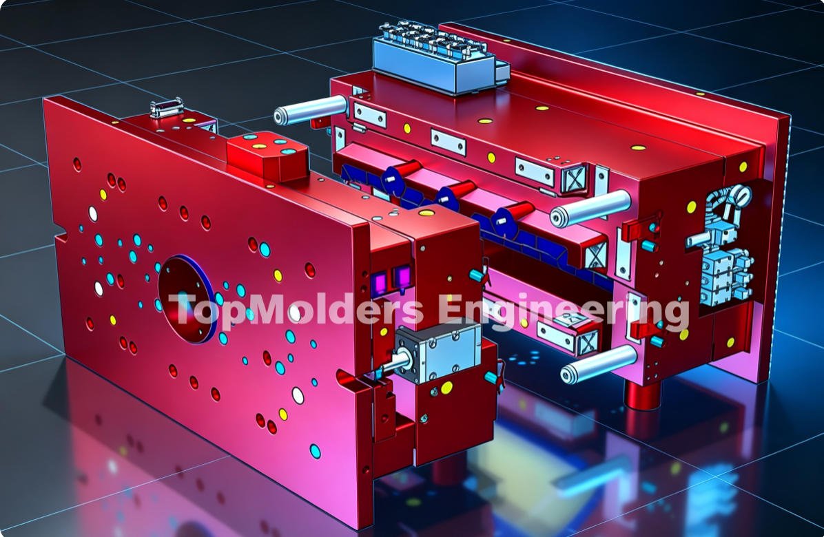Electronic connector – thin-wall multi-cavity 3D mold design