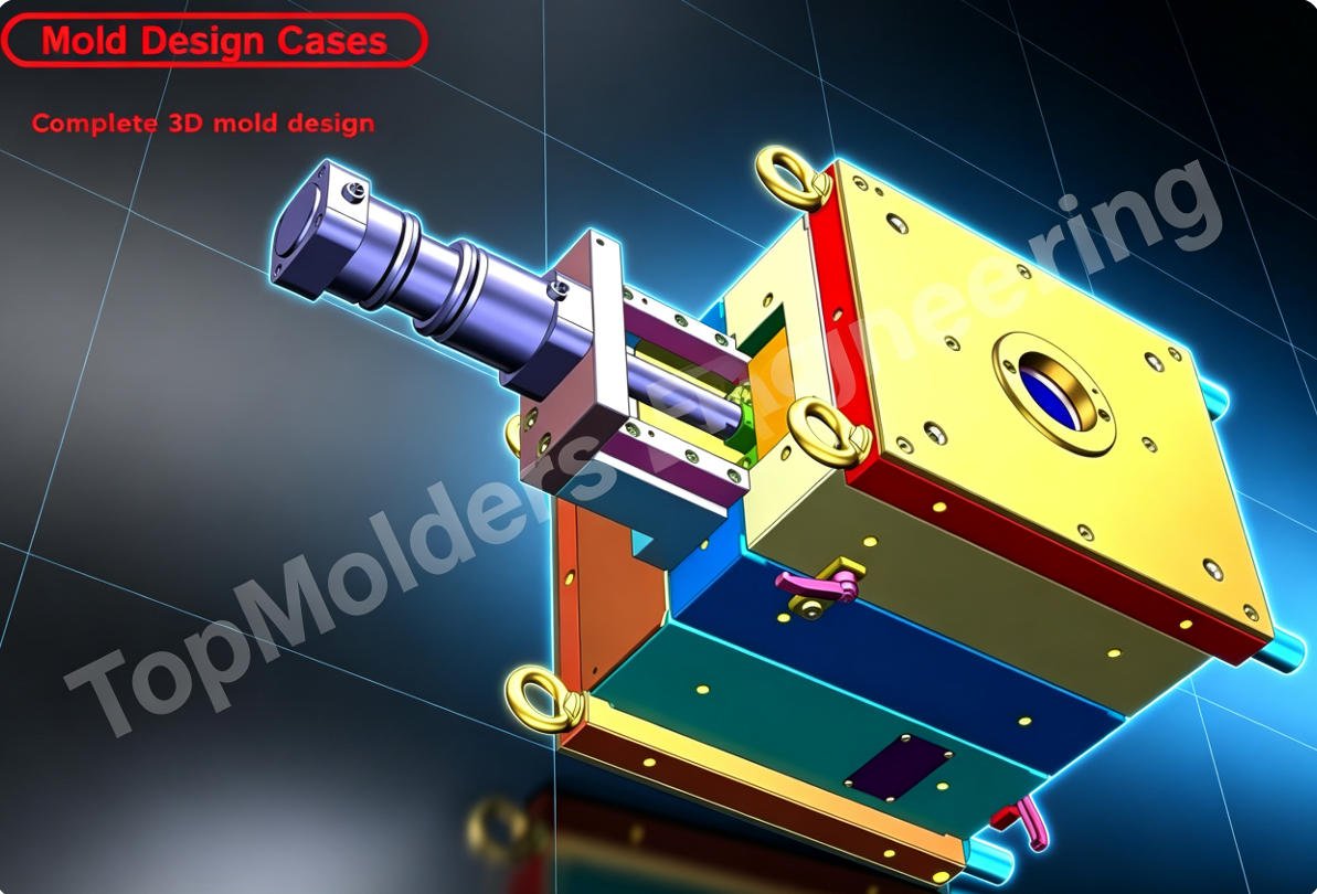 Packaging container – thin-wall deep cavity 3D mold design