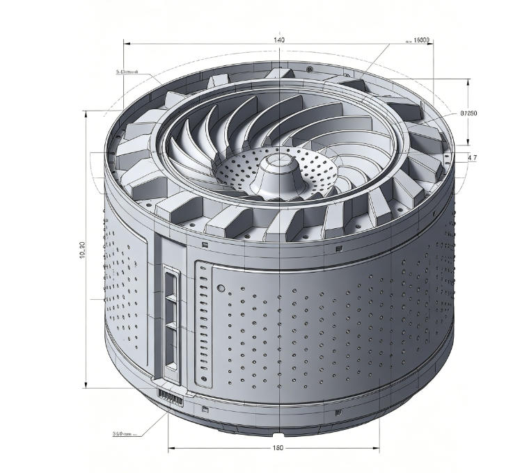 Washing Machine Drum